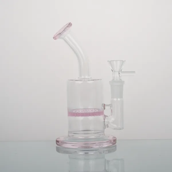

Wholesale New Release Pink Filter Cute DAB Rig Water Glass Pipe Glass Smoking Bong Water Pipe Smoking Accessories