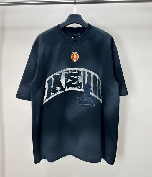 

Mens Plus Tees Polos Round T-shirt Plus Size Neck Embroidered and Printed Polar Style Summer Wear with Street Pure Cotton S2L9