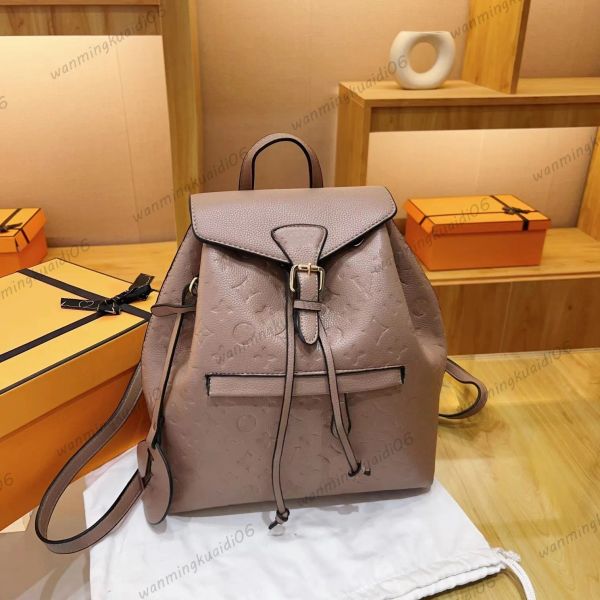 

Designers School Bags Children Backpacks Luxury Women Leather Letters Monograms Shoulder CrossBody Messenger Bag Lady Flower crossbody bag, #4khaki