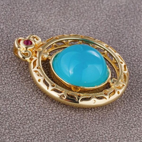 

Blue Agate Hollow Gemstone Lion Necklace Pendant mobile pendant Sister Necklaces Pendants Designs For Female Jewelry Bride Jewellery Ornate Jewels High Jewellery
