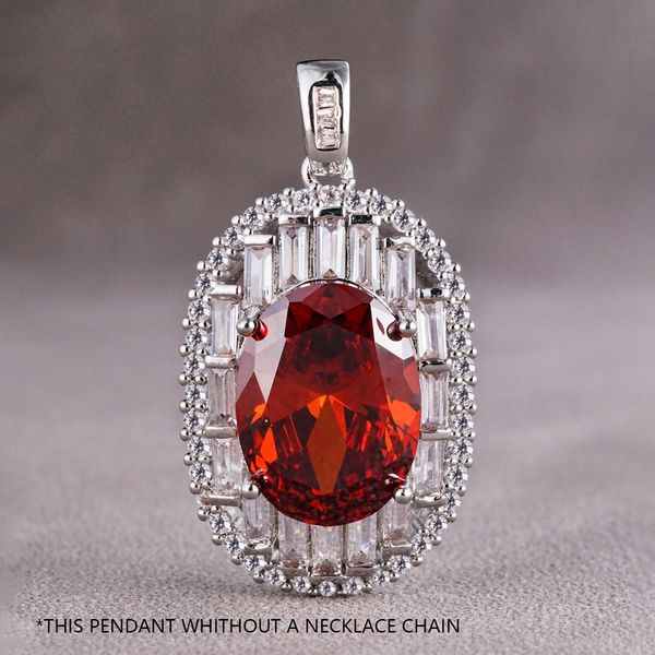 

ruby Ice Out Necklace Jewelry For Man Pendant Diamond necklaces High Quality Necklaces Mens Designer Necklace Chain Woman Jewelry Neck Jewellery Ornate Jewels