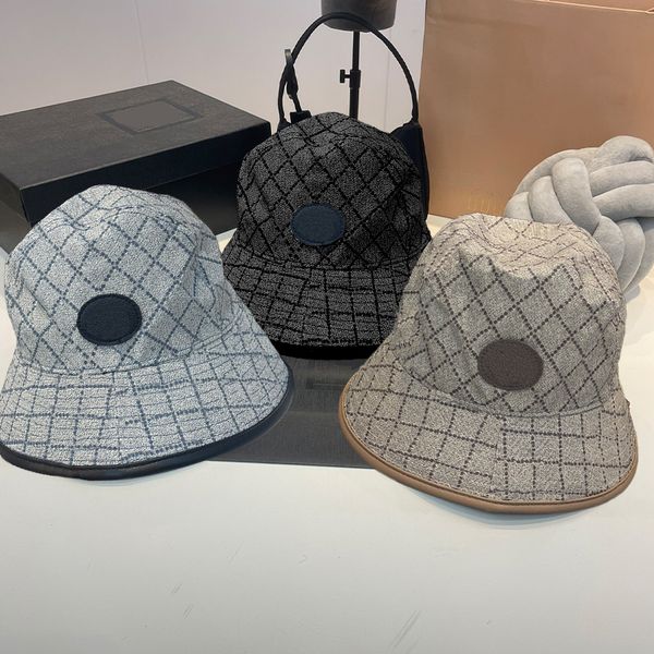 

Bucket Hat Cap Beanie for Mens Woman Fashion Caps Casquette Hats 3 Colors, C3