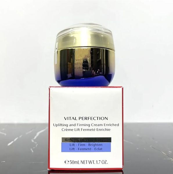 

Brand Creams Vital Perfection Uplifting and Firming Cream Enriched Crene Life Fermete Enrichie Face Skin Care Lotion 50ML