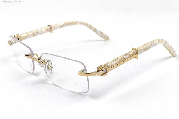 

Sunglasses Polarized Designer Sunglasses Square for Women Mens Buffalo Horn Carti Glasses UV Protection Acatate Resin Eyeglass Luxury Brand Eyeglasses 9876
