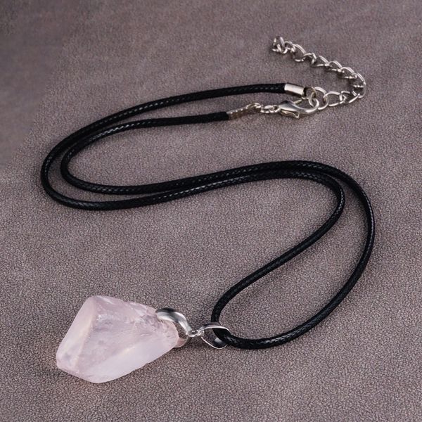 

Pink Irregular Crystal Necklace Pendant Necklace Woman Necklaces Designer Everyday Necklace Fairy Necklaces Dainty Jewelry Designer Jewellery Ornate Jewels