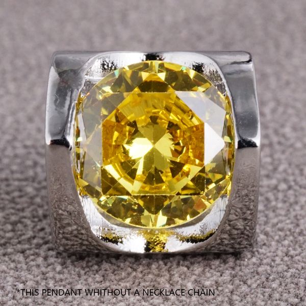 

Round Zircon Crystal Necklace Love Pendant Necklaces Gold Ice Out Cuban Link Chain Cool Pendants Lucky Necklaces Designer Jewellery Diamond Precious Jewels