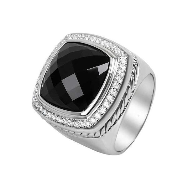 

Designer DY Ring Luxury Top Classic Popular 15MM Large ring with Hot Selling Square Ring Accessories jewelry High quality fashion Romantic Valentine's Day gift