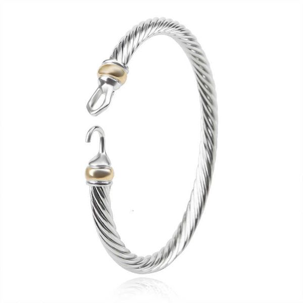 

Designer DY Bracelet Luxury Top 5MM with twist hook bracelet Accessories high-end jewelry High quality fashion romantic Valentine's Day gift