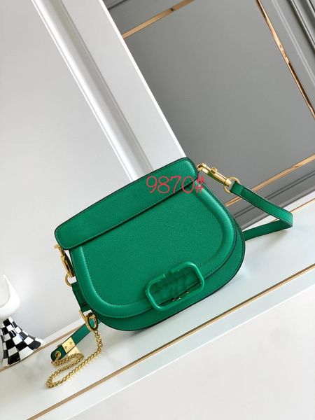 

2023new original order High-end European and American calfskin handbags Cowhide luxury fashion armpit bag versatile shoulder bag luxury crossbody bag design 22CM