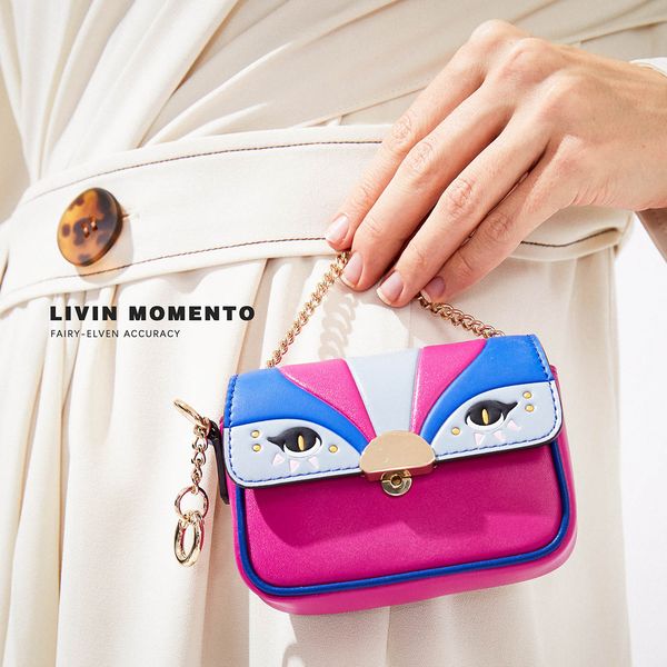 

the tote bag Luoshen Fu Women's Bag High Quality Light Luxury Handheld Shoulder Bag Oblique Cross Women's Small Square Bag, Photo color