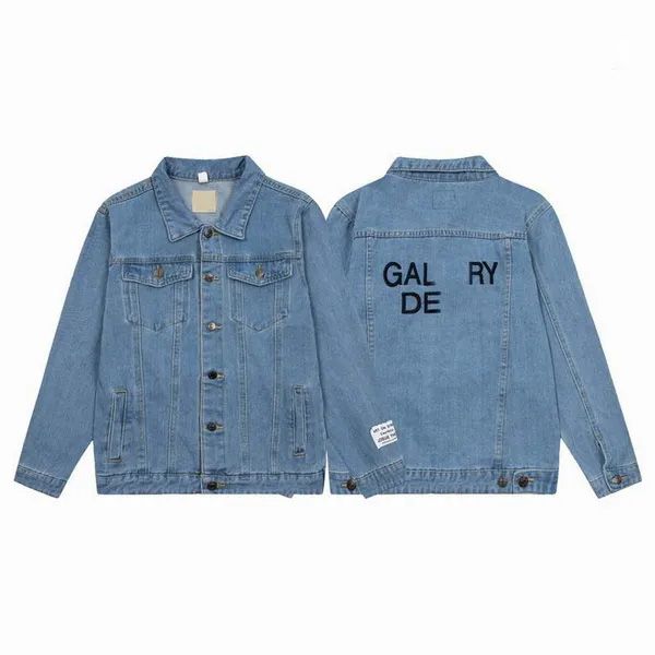 

Clothing Galleries and Women's Denim Men's Casual Autumn/winter Brand Fashion Back Printed Designer Clothing Jacket