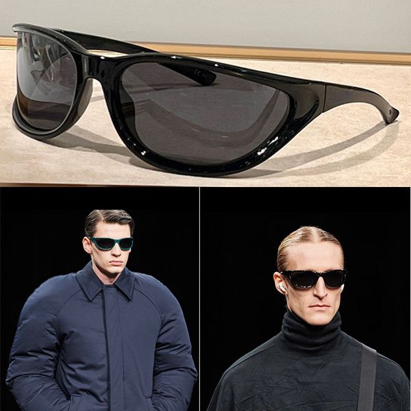 

Designer Sunglasses Fashion Racing Hip Hop Butterfly shaped Irregular Plate Frame with Letter Decoration on the Side BB0124S Fashion Cool Unisex Style