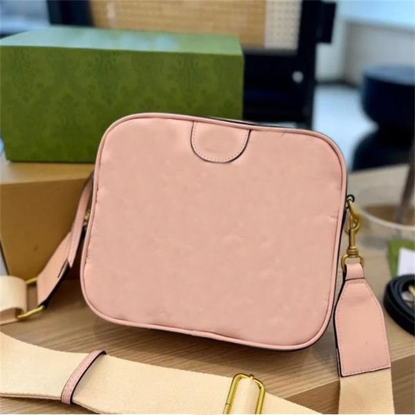 

dapu Cosmetic Bags designer bag diagonal small square bag with double shoulder straps, Silver