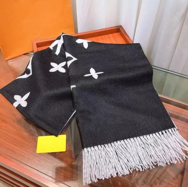 

Cashmere Scarf for Autumn Winter Women to Thicken and Keep Warm Versatile Hot Style Double-sided Long 2023 New Size 180cmx65cm 1GG9