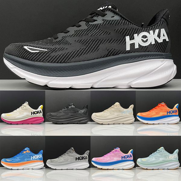 

Kids Shoes Toddlers Athletic One Hoka Clifton 9 Child Sneakers Youth Preschool Chaussures Ps Tod Trainers for Children Eur28-37, Black