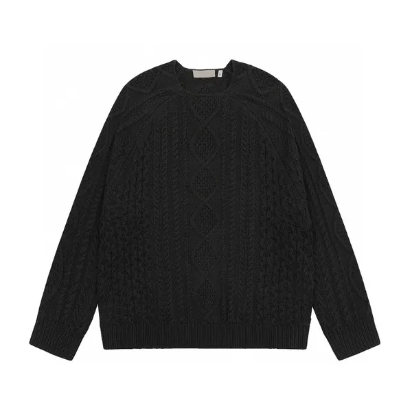 

Tees Polos Mens Plus Size Hoodies Sweatshirts in Autumn / Winter Acquard Knitting Machine e Custom Jnlarged Detail Crew Neck Cotton E3