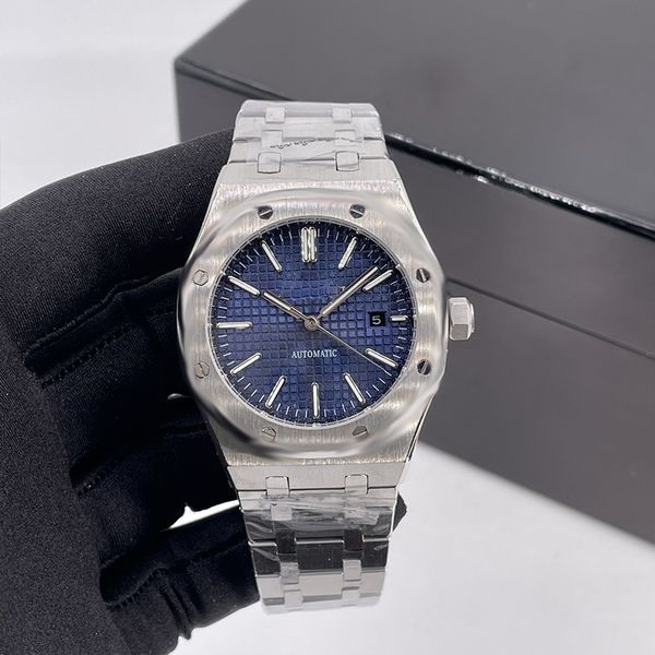 

Designer men's watch 41mm automatic mechanical watch stainless steel strap calendar folding buckle waterproof luxury watch strap box factory gift montre dhgates lb