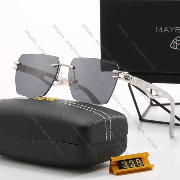 

Fashion Designer Cool sunglasses Half frame high-end men's and women's trend retro outdoor tourism street photo UV protection sun