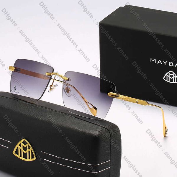 

Fashion Designer Cool sunglasses New frameless fashionable European and American trendy glasses Half frame available for men women with myopia 35