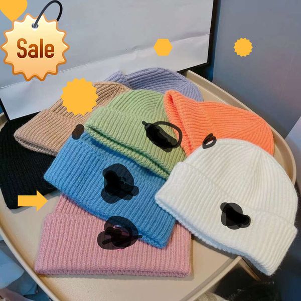 

Ball Caps Fashion Luxury beanies designer Winter Bean men women design knit hats fall woolen cap letter jacquard Unisex 100% Cashmere letter leisure Skull2211ww