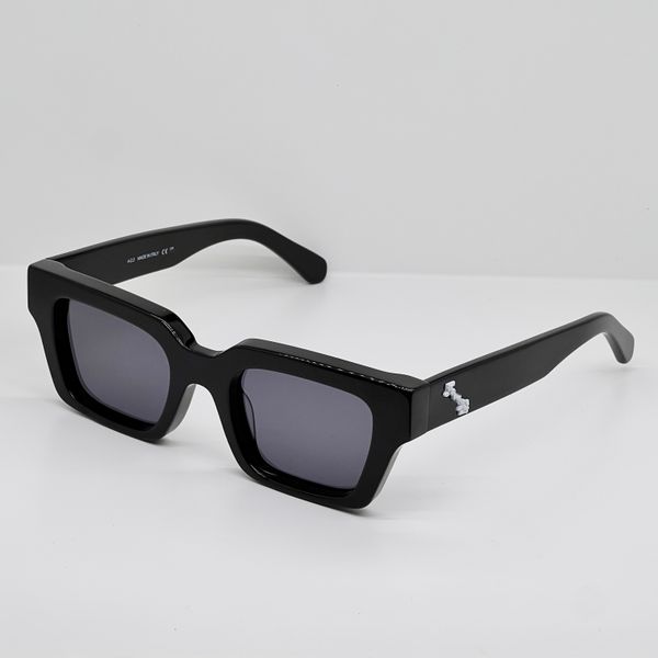 

008 Virgi Mens Polarized for Women Men Ladies Womens Sunglasses Fashion Virgil Retro Eyewear Uv400 Protective Lenses Thickened Frames with Original Box