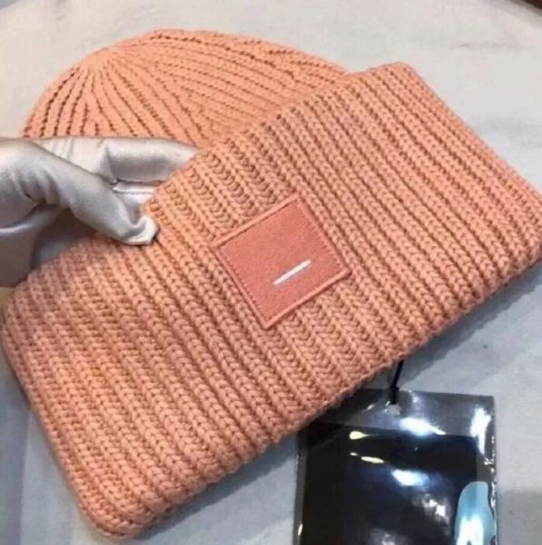 

2023 Designer Studios Smile Face Bucket Hat Autumn Winter Warm Men Women Casquette Skull Knitted Wool Cap Smiling Beanie Tide Street Hip-hop Hats Fashion, Dark blue
