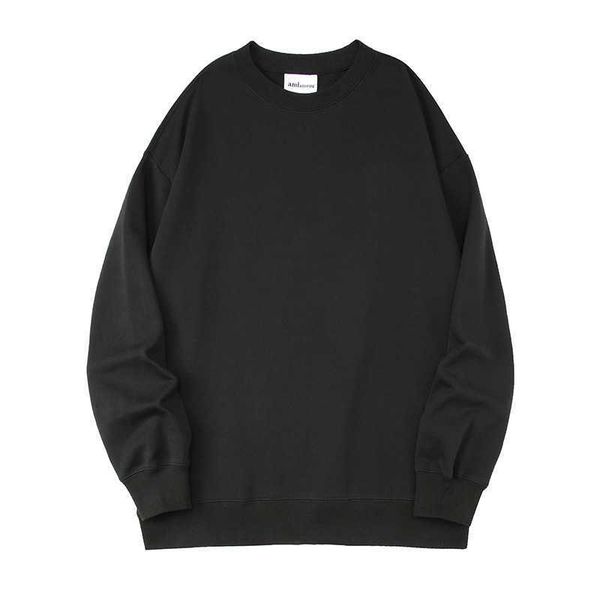 

Designer Amis Men' hoodie AMI AMORING Premium Round Neck Huamian Sweater Blank Light Plate Solid Color Drainage Clean Edition High quality cool men' hoodie, Green