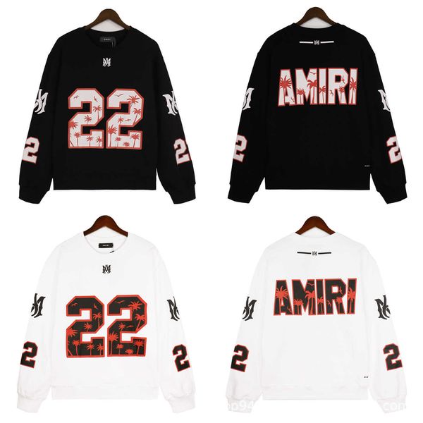 

Designer Ami Men' hoodie 2023 Autumn/Winter New AMIS Letter Printing Sports Round Neck Sweater Unisex Batch High quality cool handsome men fashion hoodie, White
