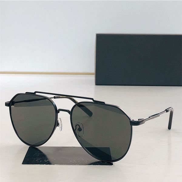 

Senior Luxury Designer Sunglasses Driving Party Pilot style Irregular Frame Mirror Face with Symbol Metal Legs 2296 Noble and Elegant Temperament Men and Women