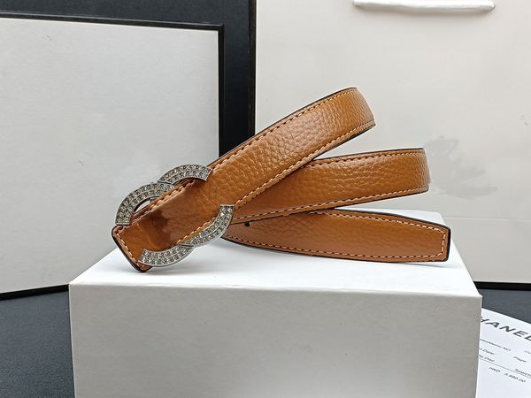 

Quiet Belt Active Litchi Belts for Women Designer Fashion Design Diamond Buckle Classic Versatile Women's Belt, Army green