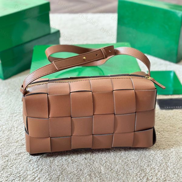 

Underarm Bag Woven Shoulder Bag Lattice Bags Premium Cassette Handbag Woven Tofu Bag New Clean lines Soft body Quite practical Free Shipping, 10