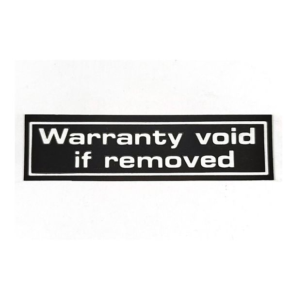 

1000pcs 34x9mm WARRANTY VOID IF REMOVED Security Seal Removal Proof Brittle Paper Label Tamper Evident Sticker
