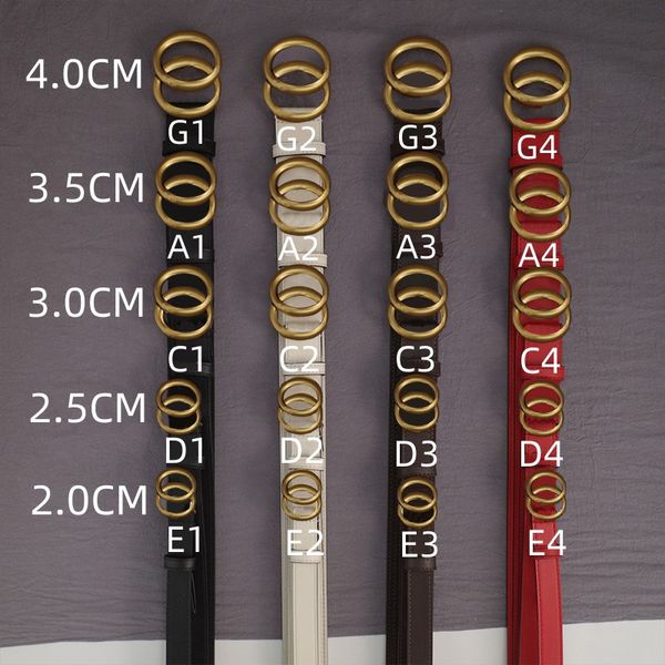 

Designer Belt Genuine Leather Belts Width Multiple Sizes Available Classic Needle Buckle Accessories 20 Options To Choose From, C1