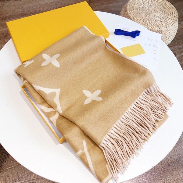 

Wool echarpe Scarf Echarpe Scarfs Winter Spring 100% Cashmere Scarf Fashion Men Women Designer Classic Letter Pattern Pashmina Shawl Scarves New s