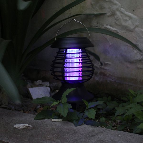 

solar Mosquito Lamp Courtyard Garden Electric Mosquito Outdoor Mosquito Catcher Household Outdoor Waterproof Mosquito Eliminator Mosquito Lamp