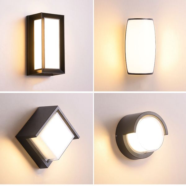 

Light LED Wall 18W Led Waterproof Outdoor Home Decor Lamp Exterior Fixture Indoor Garden LED Lamp Interior