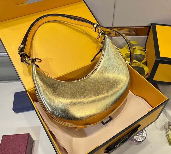 

designer bag Crescent bag Hobo bag Women Shoulder Handbag Purse Half Moon Genuine Leather Evening Clutch Hand Bags Bottom letter Lightweight 5a Quality Handbags, #8
