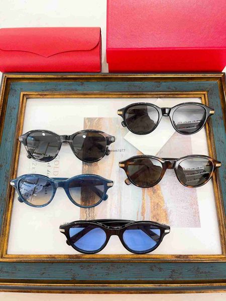 

Fashion Designer Cool sunglasses New men's and women's Square frameless metal small frame fashion Counter quality CT00395S