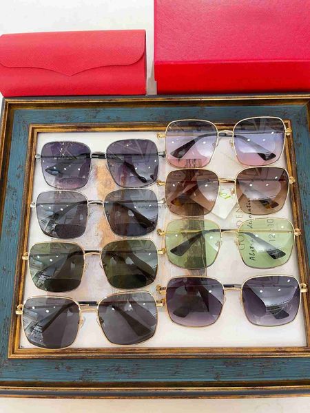 

Fashion Designer Cool sunglasses 2023 New Fashionable Sunglasses for Men and Women Colorful Shooting Street Individualized Glasses Counter quality CT0401S