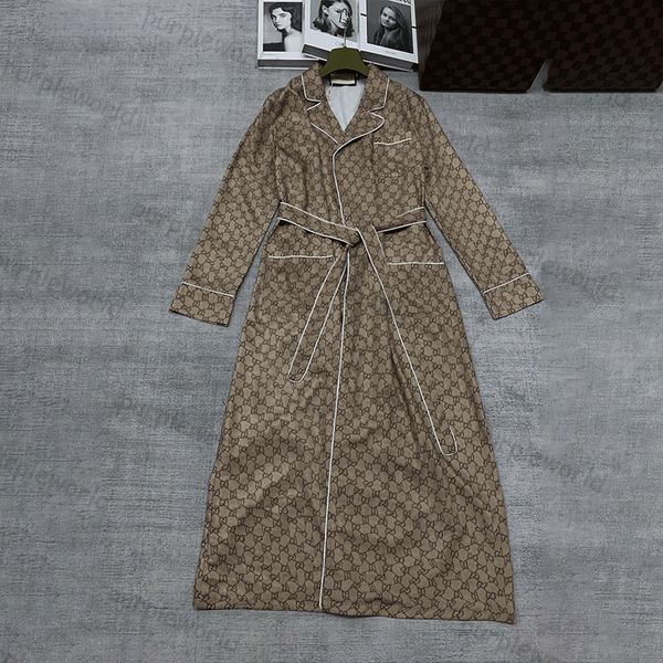 

Vintage Pama Unisex Classic Night Robe Print Design Paired with Piping Casual Stylish Home Wear