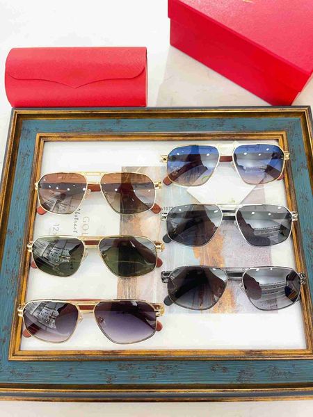 

Fashion Designer Cool sunglasses New metal aluminum magnesium spring leg polarized for men's trendy street photography trend Counter quality CT0652S