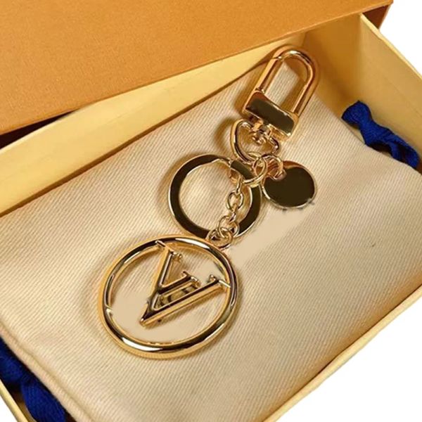 

High Quality Keychain Designers Brand Key Chain Men CarKeyring Women Buckle Keychains Bags Pendant Exquisite Gift With Box Dust bag