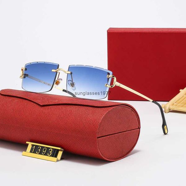 

Fashion Designer Cool sunglasses 2022 new fashion trimming Sunglasses men and women lovers street shooting concave shape glasses