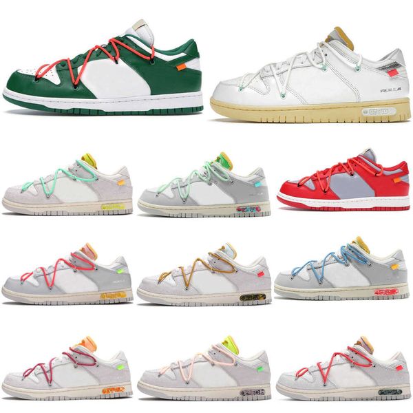 

Designers Low SB Casual Shoes Grey White Lot 01 09 17 Of 50 University Red Pine Luxury Green OW White The 50 TS Trainers Sail Grey Chicago OFFS Mens Women Sports Sneakers, Lot 03 of 50