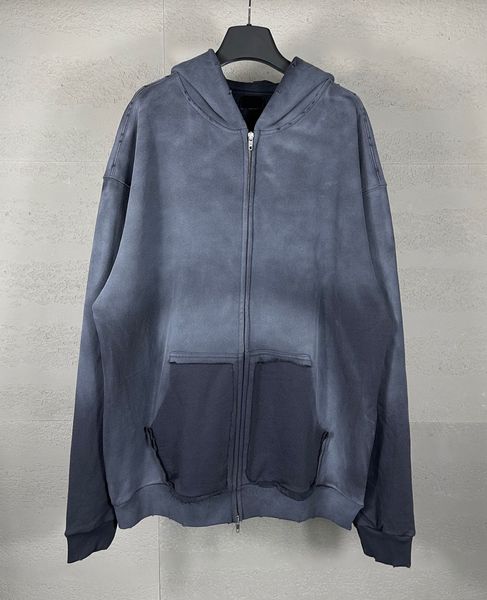 

Mens Oversize Outerwear Coats Hoodies for Men Suit Hooded Casual Fashion Color Stripe Printing Wild Breathable Long Sleeve