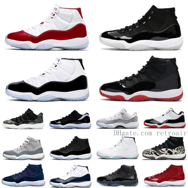 

Jumpman Cherry 11 11s High Basketball Shoes Men Women Trainer Jubilee Cement Grev J11 Playoffs Bred Space Jam Gamma Blue Concord 45 Low cool grey sports Sneakers 36-47, #36