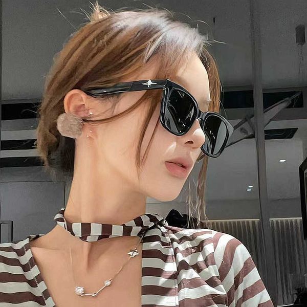 

3008 Korean version GM sunglasses Personalized Star Sunglasses Women's GM Starry Sky sunglasses Net Red Square Glasses RVEE