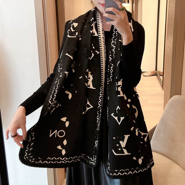 

Designer Cashmere Scarf Winter Women and Men Long Scarf Sha Quality Headband Fashion Classic Printed Check Big Plaid Shas M1GJ