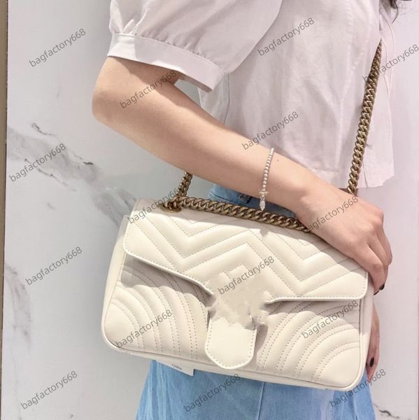 

Luxury Designer Bags Handbags Crossbody Bags shoulder bags designers woman Chain Plain Hearts luxury tote classic flap bag Genuine Leather Soft White real leather