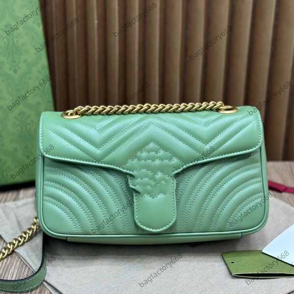 

10A designer bag FASHION Marmont WOMEN luxurys designers bags 446744 real leather Plain Hearts Handbags chain Cosmetic messenger shoulder bag Totes lady wallet Red, 10